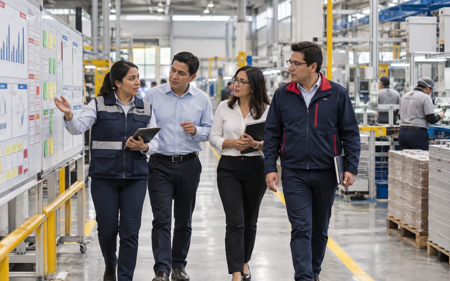 Construir capacidad mientras cambia la operación.